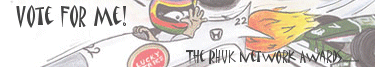 Jacques Villeneuve Cartoon Banner